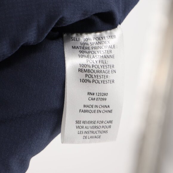 TRAVIS MATHEW Men’s Interlude Puffer Vest Lightweight Insulated Indigo Size L - Picture 8 of 8